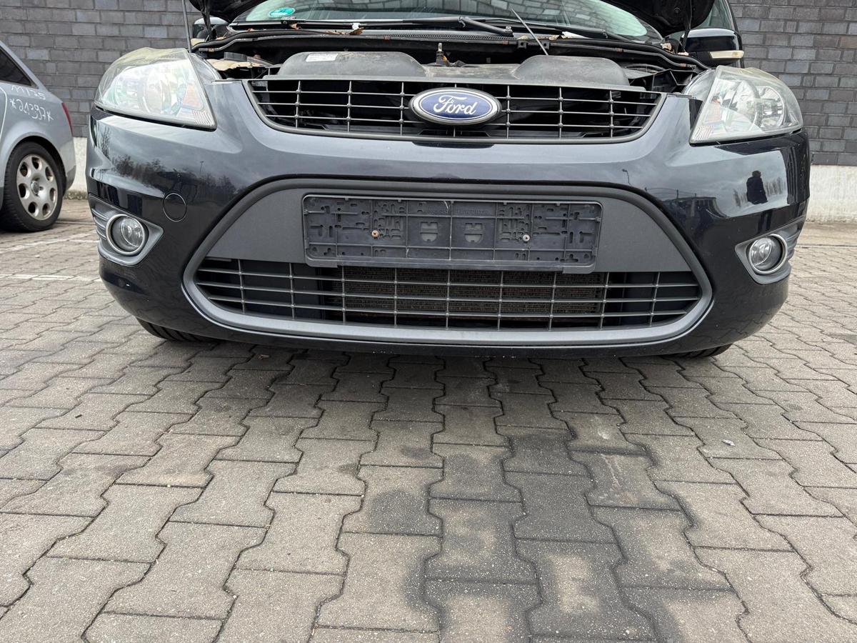Ford Focus DA3 original Sto&szlig;stange Sto&szlig;f&auml;nger vorn Panther Schwarz Facelift BJ09